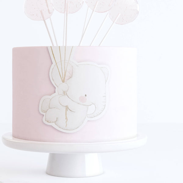 Bolo Up Elefante rosa